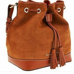 Dooney & Bourke Suede Drawstring Bag